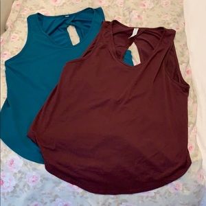 Scorpio Sol set of 2 Tie-back Tanks-size L